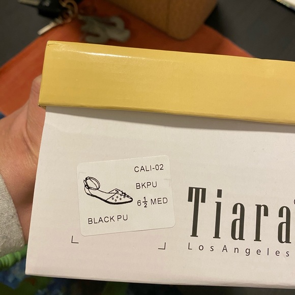 Black clear studded sandals - Picture 3 of 3